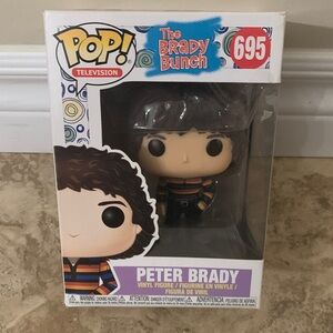 Funko Pop! Peter Brady Figure with Brown Hair 695 The Brady Bunch TV Retro